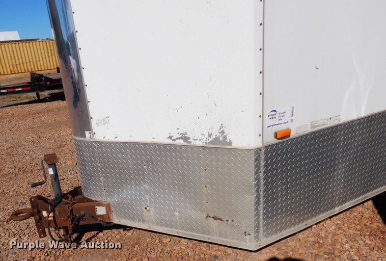 image for item DR0552 2008 Forest River  enclosed cargo trailer