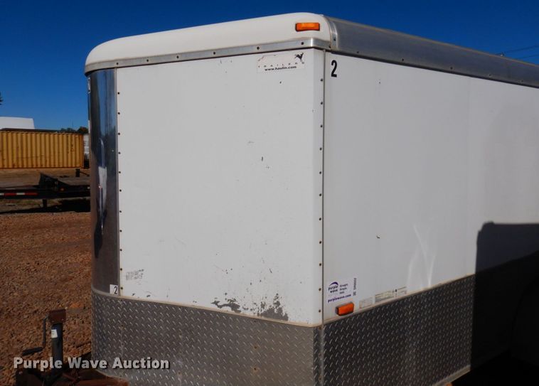image for item DR0552 2008 Forest River  enclosed cargo trailer