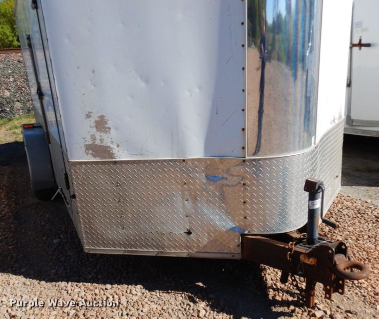 image for item DR0552 2008 Forest River  enclosed cargo trailer