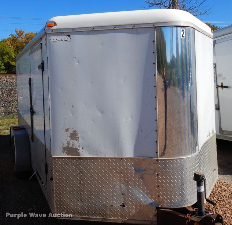 image for item DR0552 2008 Forest River  enclosed cargo trailer