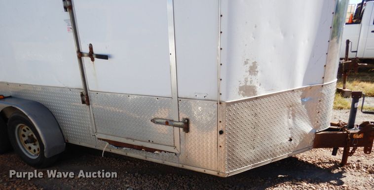 image for item DR0552 2008 Forest River  enclosed cargo trailer