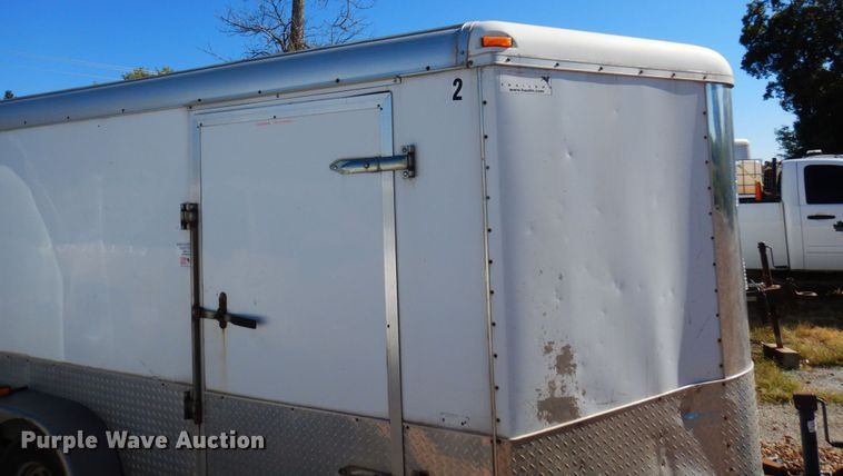 image for item DR0552 2008 Forest River  enclosed cargo trailer