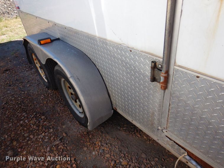 image for item DR0552 2008 Forest River  enclosed cargo trailer
