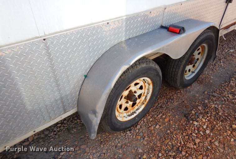 image for item DR0552 2008 Forest River  enclosed cargo trailer
