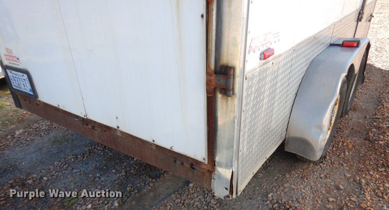 image for item DR0552 2008 Forest River  enclosed cargo trailer