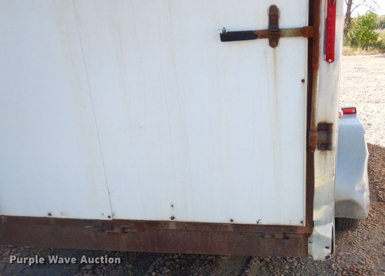 image for item DR0552 2008 Forest River  enclosed cargo trailer