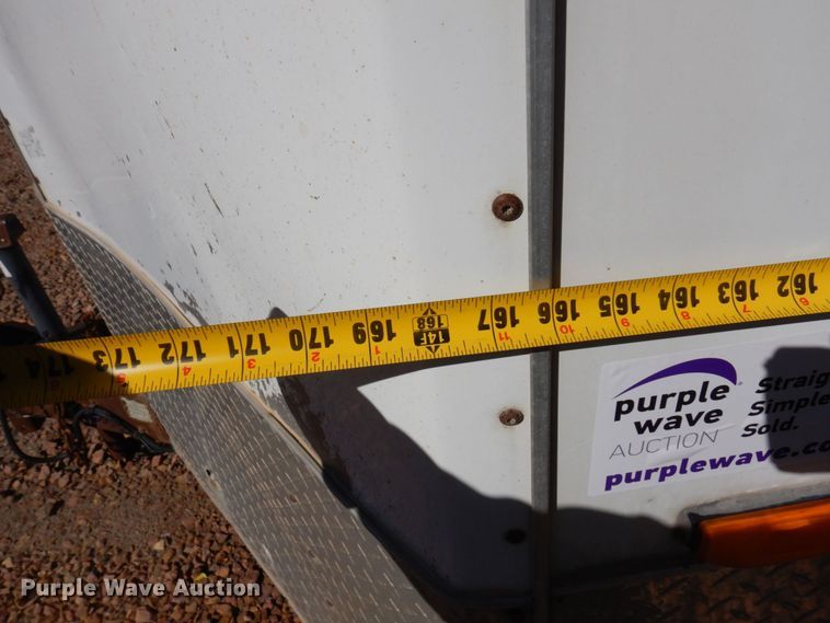 image for item DR0552 2008 Forest River  enclosed cargo trailer