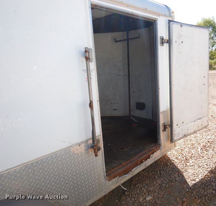 image for item DR0552 2008 Forest River  enclosed cargo trailer