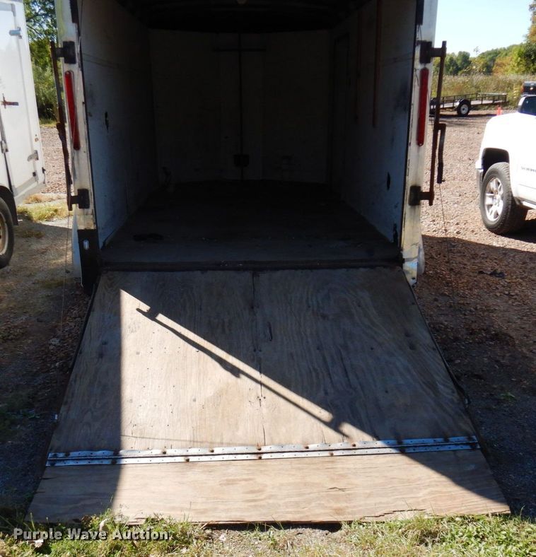 image for item DR0552 2008 Forest River  enclosed cargo trailer
