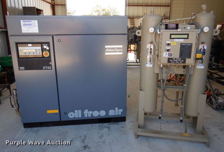 image for item DR2064 1997 Atlas Copco ZT22  air compressor