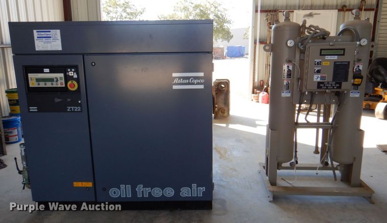 image for item DR2065 1997 Atlas Copco ZT22  air compressor