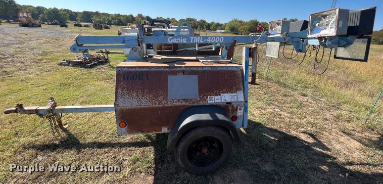 image for item HX9918 2005 Genie TML  light plant