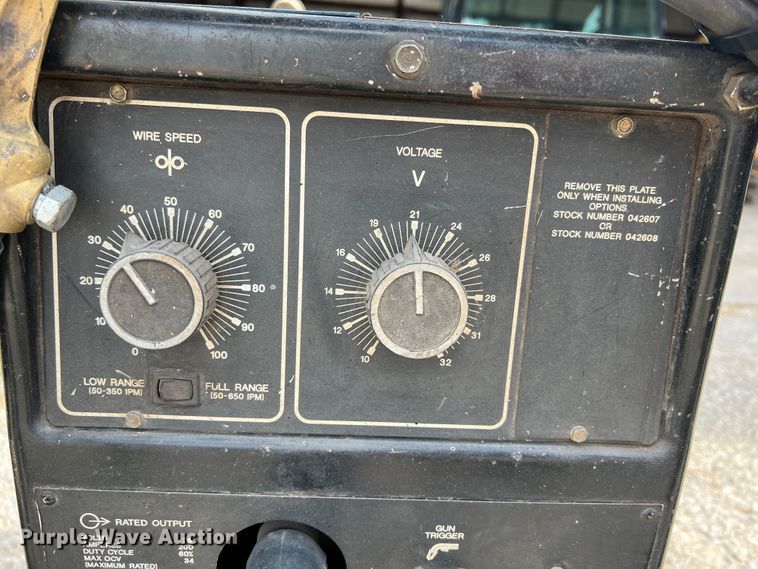 image for item IA9189 Miller Millermatic 250  welder