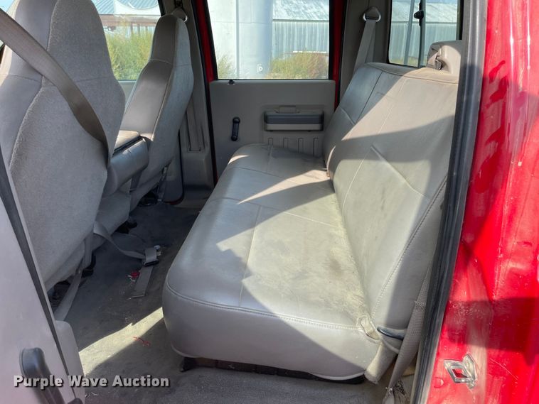 image for item JD9329 2008 Ford F550 Super Duty XL  Crew Cab truck cab and chassis