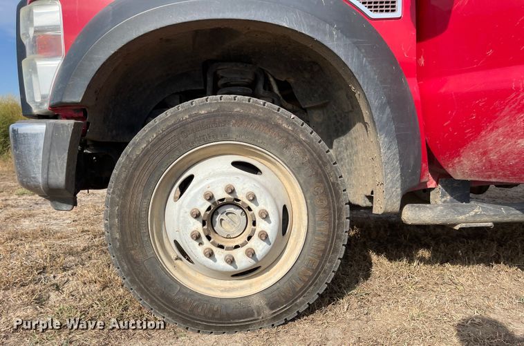 image for item JD9329 2008 Ford F550 Super Duty XL  Crew Cab truck cab and chassis