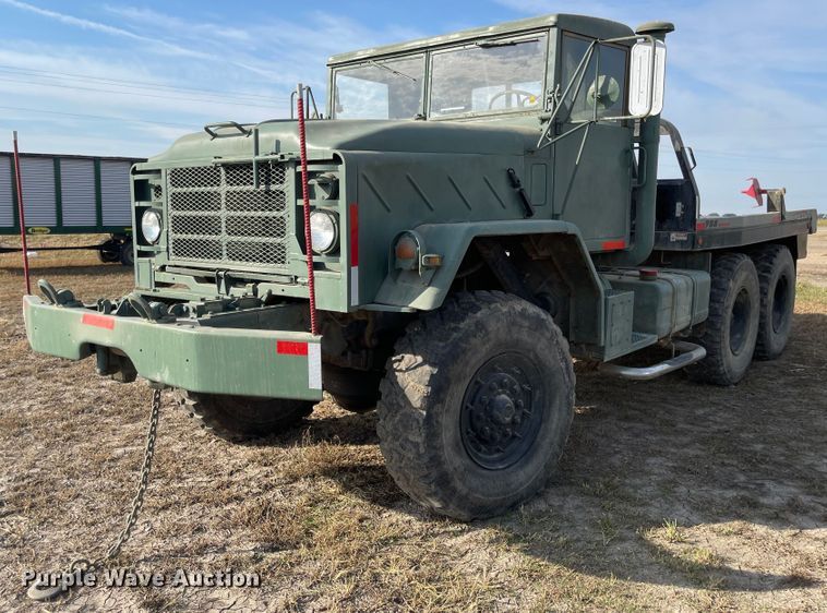 image for item JD9331 1987 Am General M925  bale bed truck