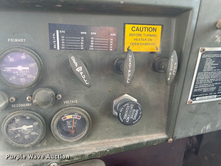 image for item JD9331 1987 Am General M925  bale bed truck