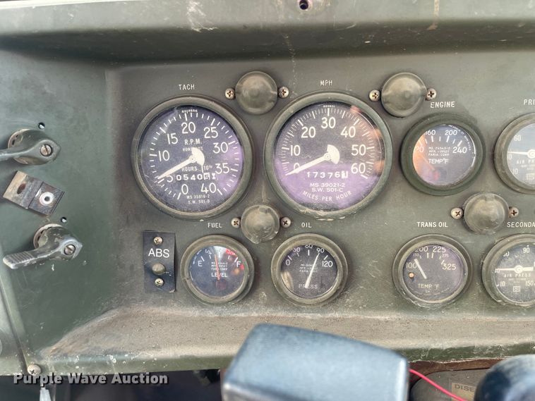 image for item JD9331 1987 Am General M925  bale bed truck