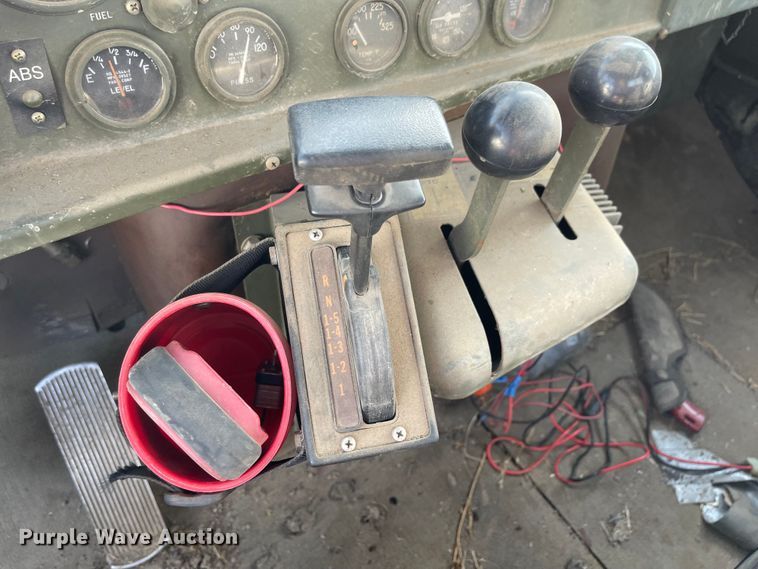 image for item JD9331 1987 Am General M925  bale bed truck