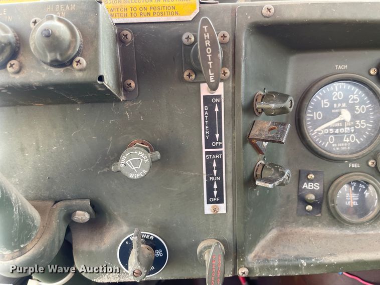 image for item JD9331 1987 Am General M925  bale bed truck