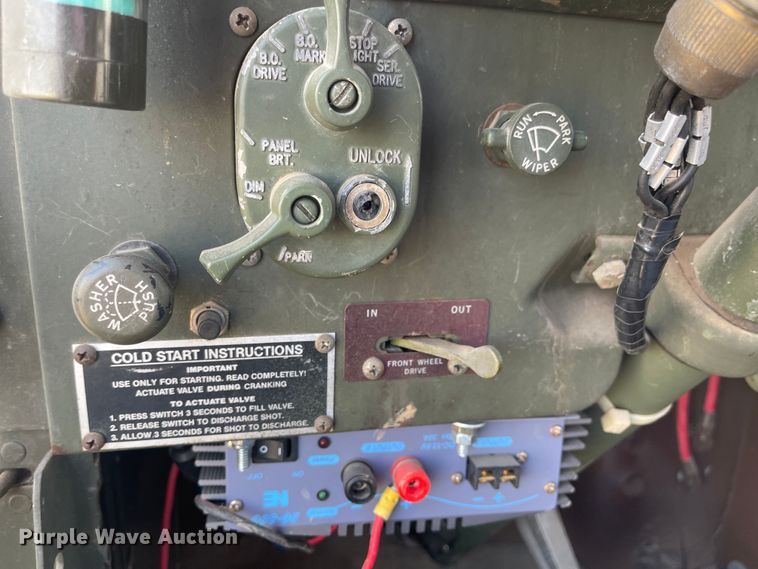 image for item JD9331 1987 Am General M925  bale bed truck