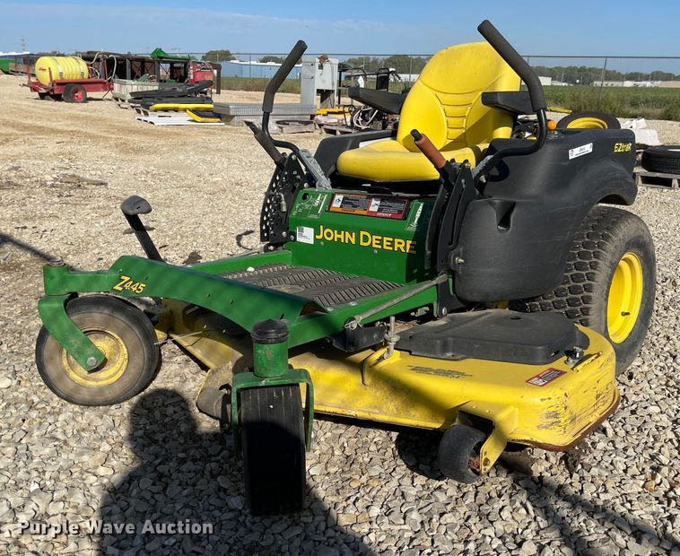 image for item JD9333 2008 John Deere Z445  ZTR lawn mower