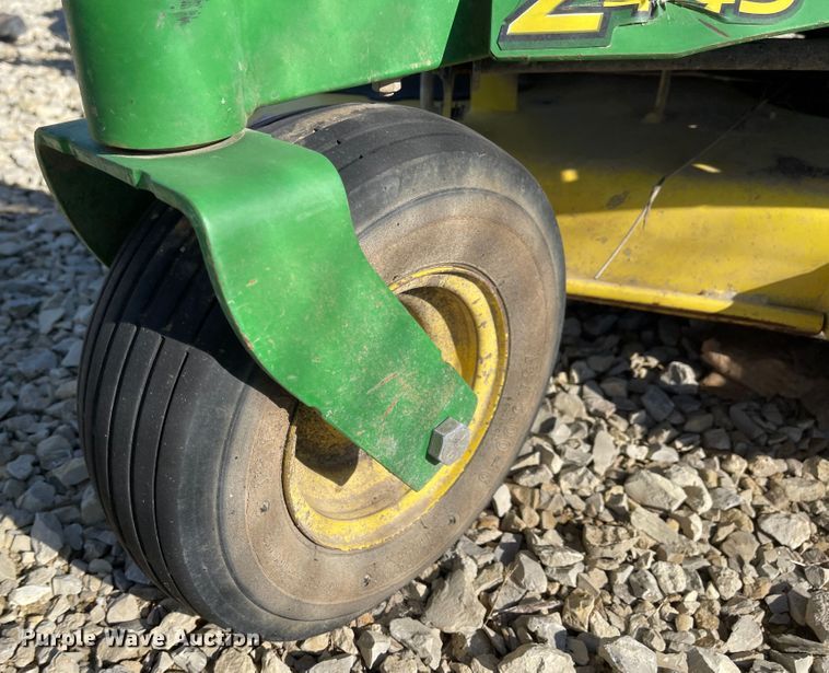 image for item JD9333 2008 John Deere Z445  ZTR lawn mower
