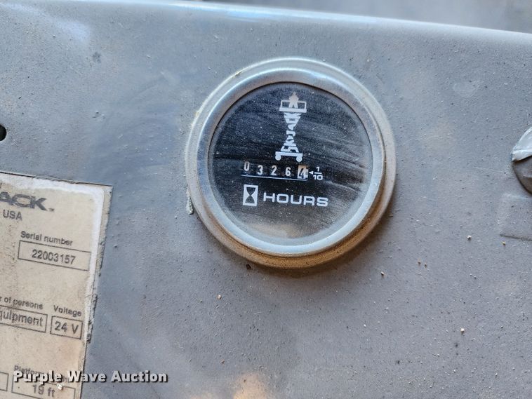 image for item KH9234 2007 Skyjack SJIII 3219  scissor lift