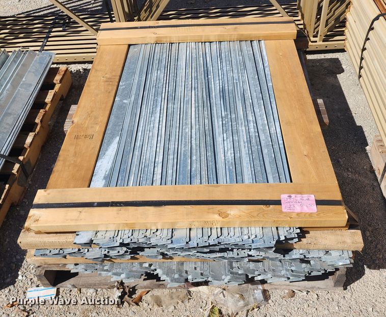 Pallet racking in Kansas City, MO Item KH9271 sold Purple Wave