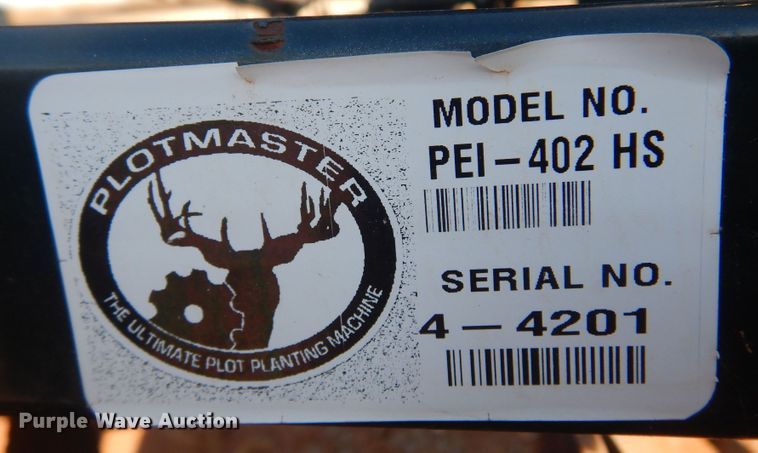 image for item KO9913 Plot Master PE-402 Hunter 400  planter