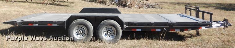 image for item KO9923 2018 Lamar  tilt deck equipment trailer