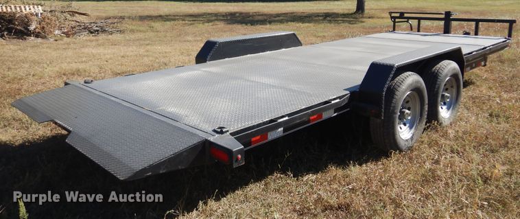 image for item KO9923 2018 Lamar  tilt deck equipment trailer