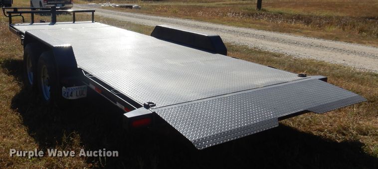 image for item KO9923 2018 Lamar  tilt deck equipment trailer