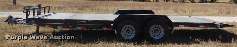 image for item KO9923 2018 Lamar  tilt deck equipment trailer