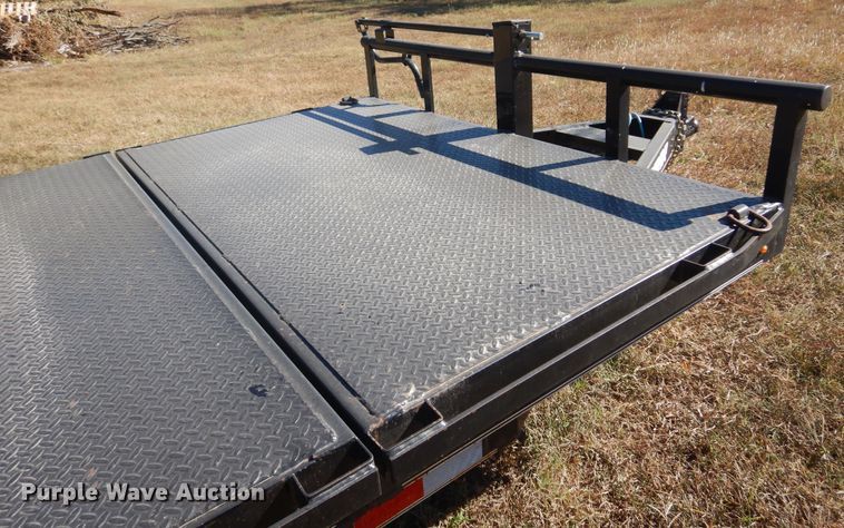 image for item KO9923 2018 Lamar  tilt deck equipment trailer