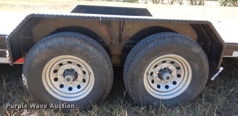 image for item KO9923 2018 Lamar  tilt deck equipment trailer