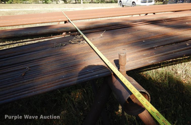 image for item KO9968 (32) joints of 2 3/8" oilfield pipe