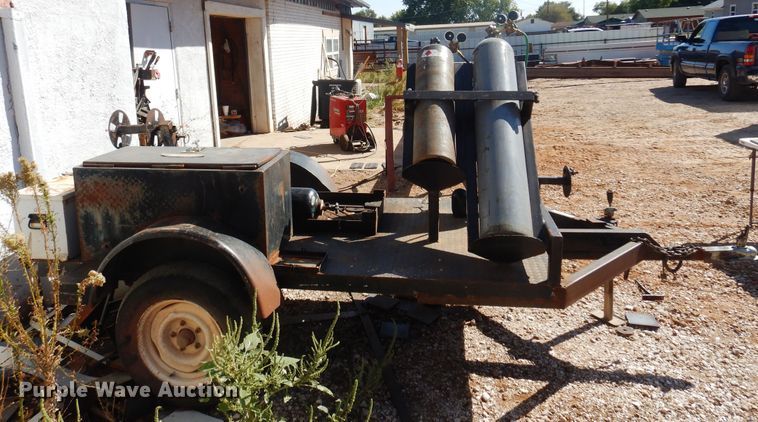 image for item KO9981 Shop built  welding trailer