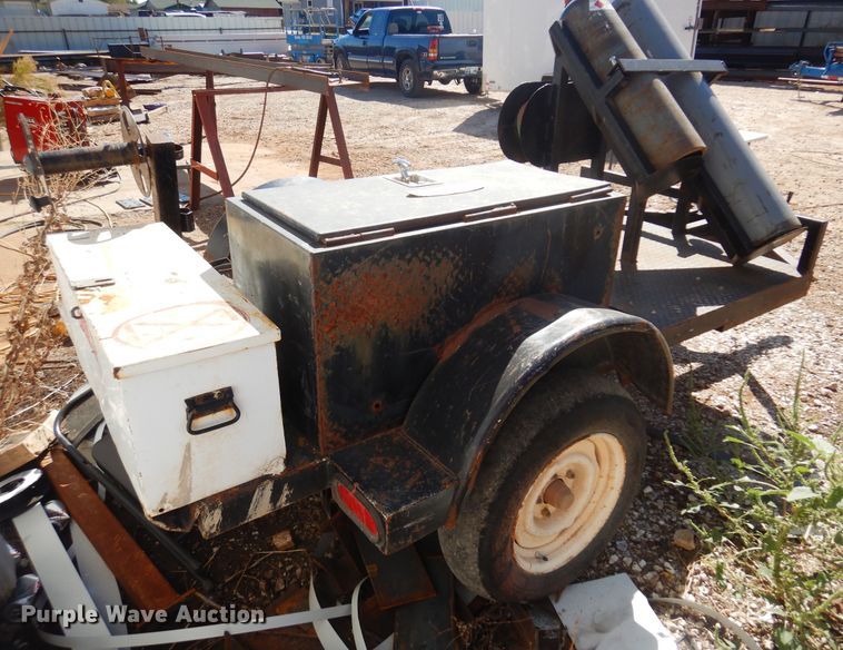 image for item KO9981 Shop built  welding trailer