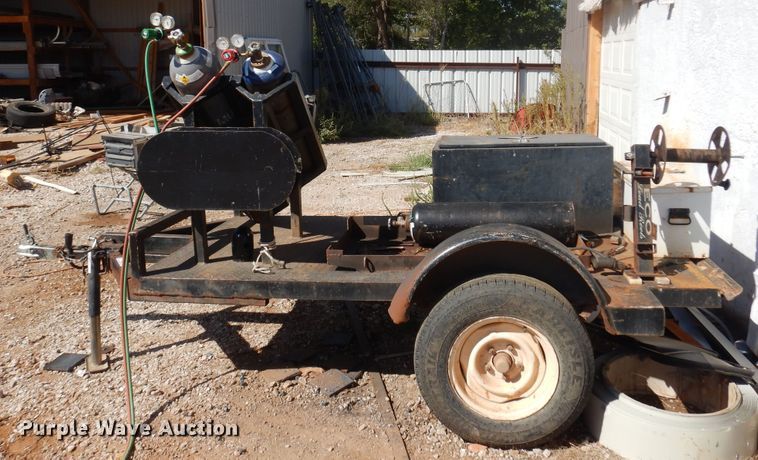 image for item KO9981 Shop built  welding trailer