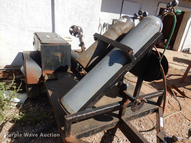 image for item KO9981 Shop built  welding trailer