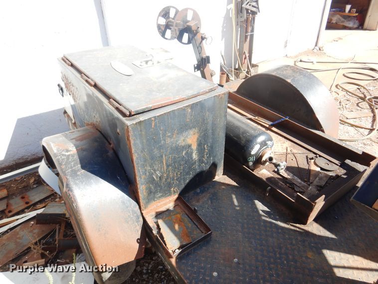 image for item KO9981 Shop built  welding trailer