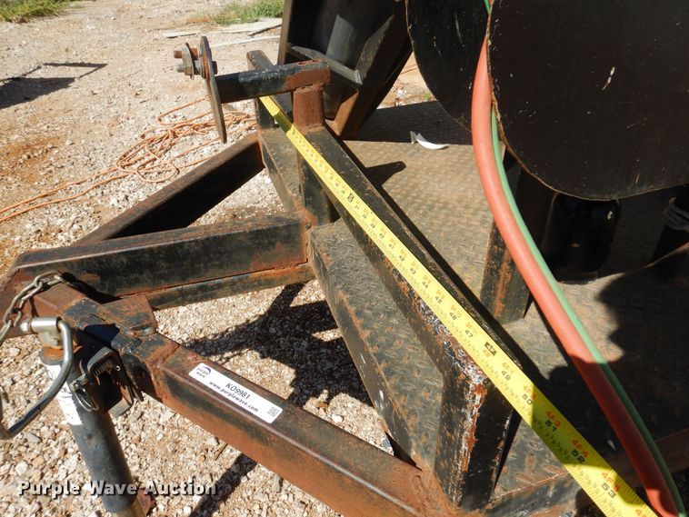 image for item KO9981 Shop built  welding trailer