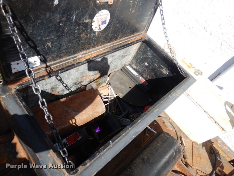 image for item KO9981 Shop built  welding trailer