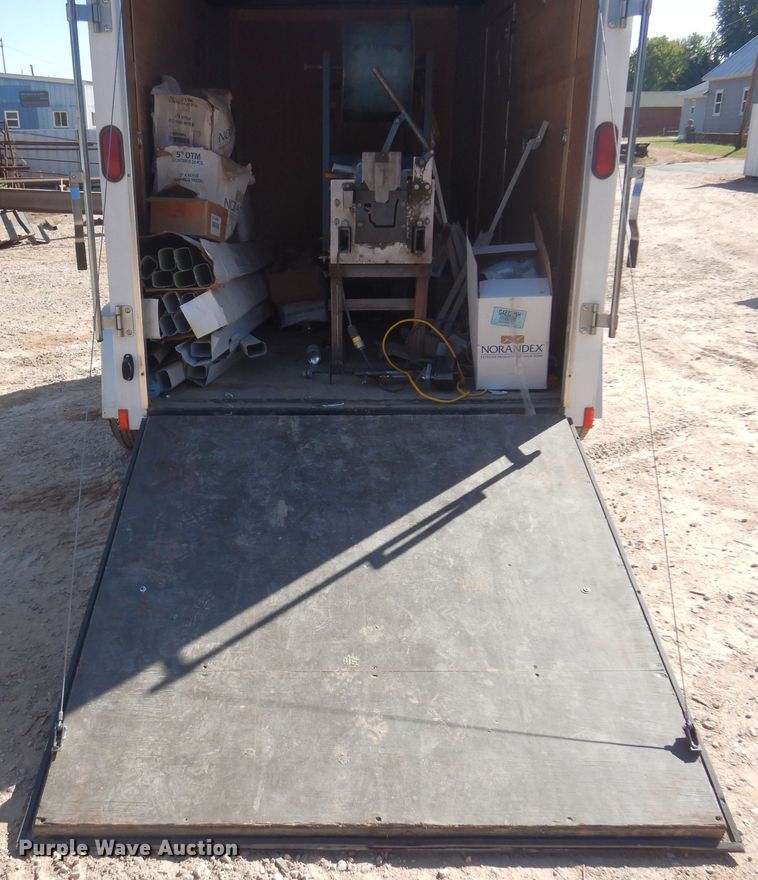 image for item KO9982 2011 Haulmark  enclosed cargo trailer