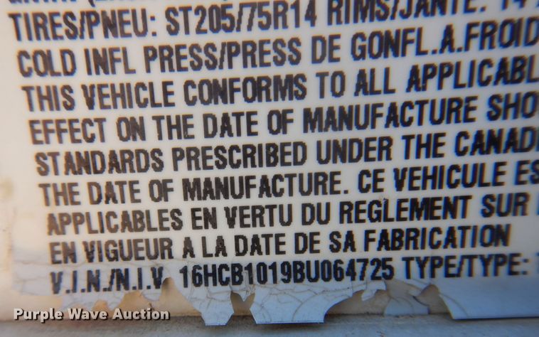 image for item KO9982 2011 Haulmark  enclosed cargo trailer