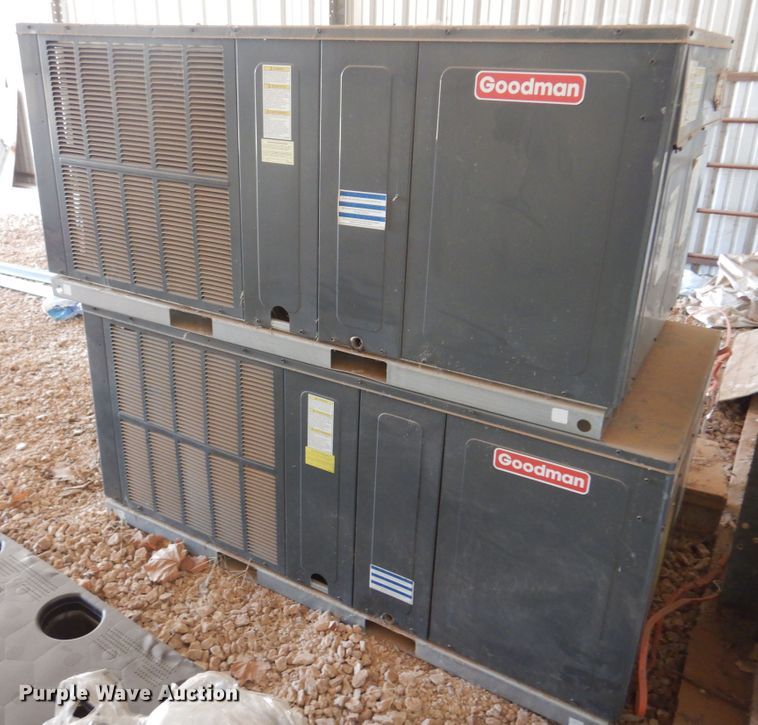 image for item KO9983 (2) Goodman GPC1430H41GB combination AC units