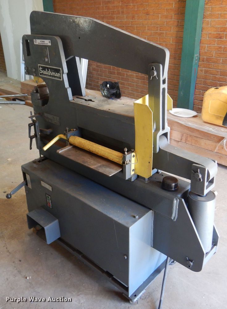 Scotchman 4014C hydraulic punch press in Alva, OK Item KO9985 sold