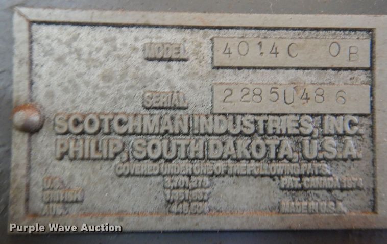 image for item KO9985 Scotchman 4014C  hydraulic punch press