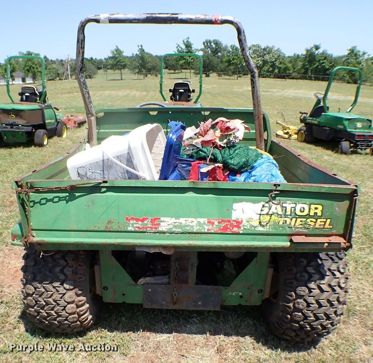 image for item KQ9702 1998 John Deere Gator  utility vehicle